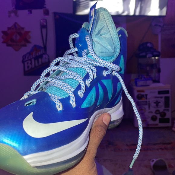 Nike Lebron X Sport Pack Blue Diamond - Picture 8 of 9